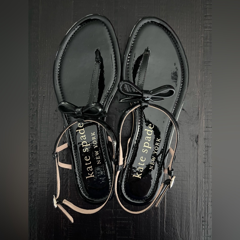 Kate Spade Bow Sandals - 9
